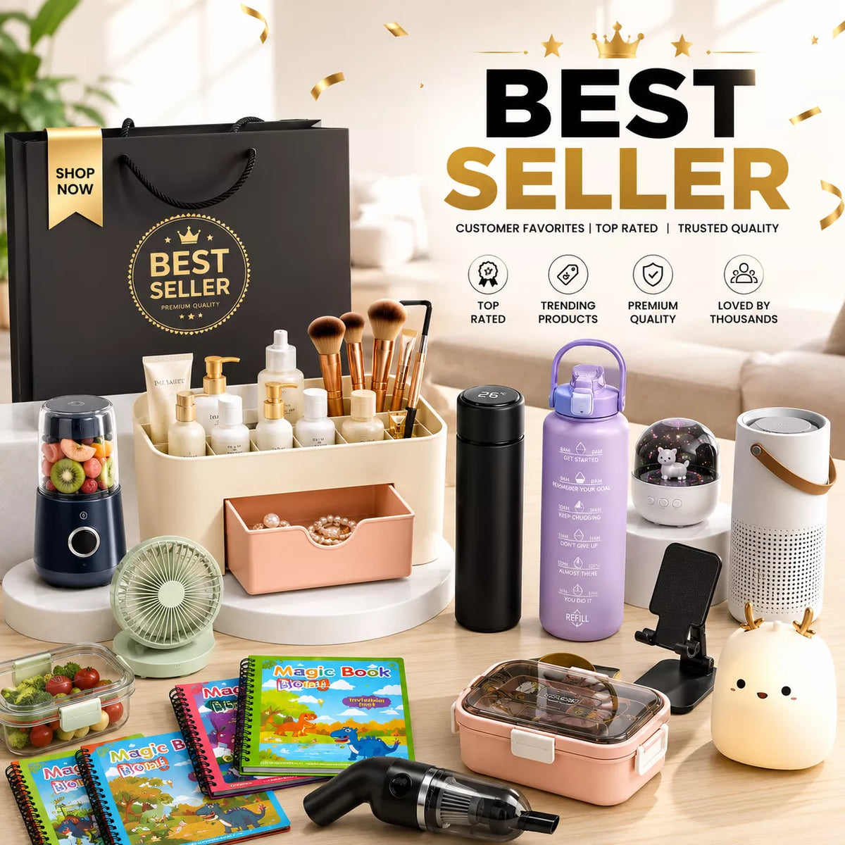 Best-selling home essentials, kitchen accessories, storage organizers, and lifestyle products from Homlush