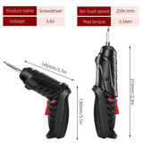 47 pcs Cordless Electric Screwdriver Drill