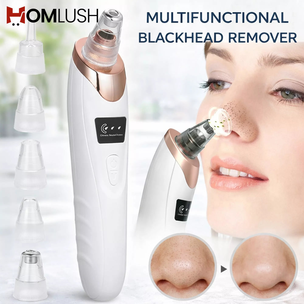 Rechargeable 5 in 1 Blackhead Removal Machine