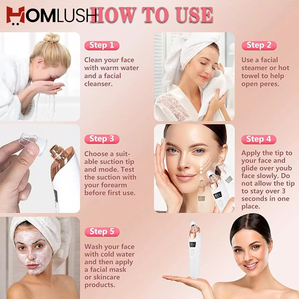 Home use pore cleaning device