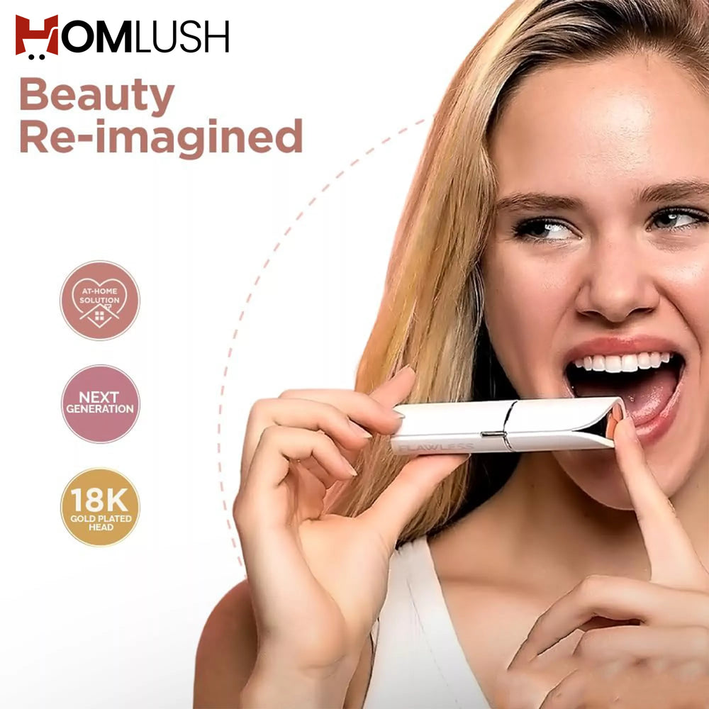 Compact beauty trimmer for daily grooming