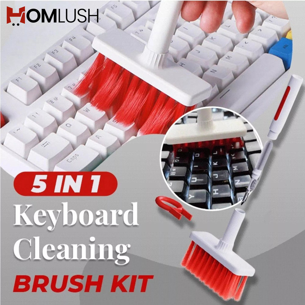 5 in 1 Gadgets Cleaning Brush Kit with Keycap Puller