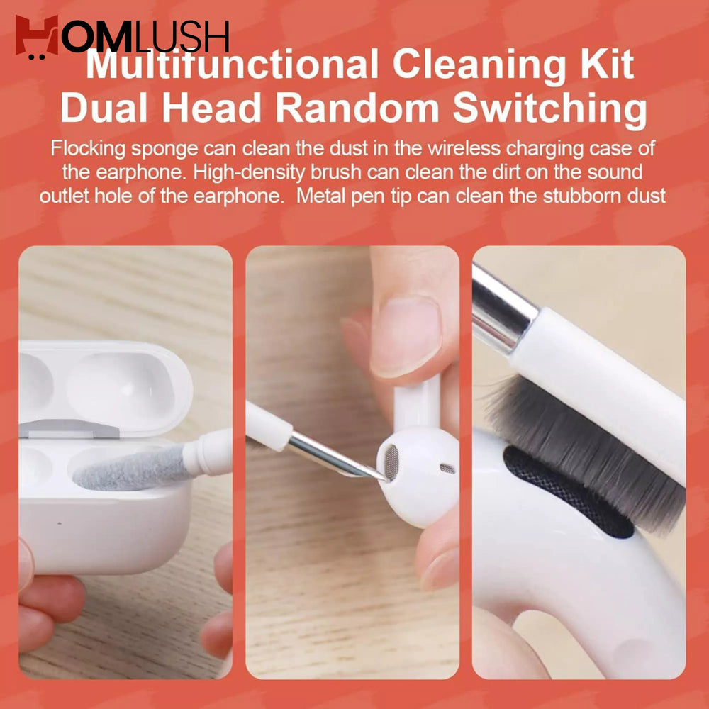 5 in 1 Gadgets Cleaning Brush Kit with Keycap Puller