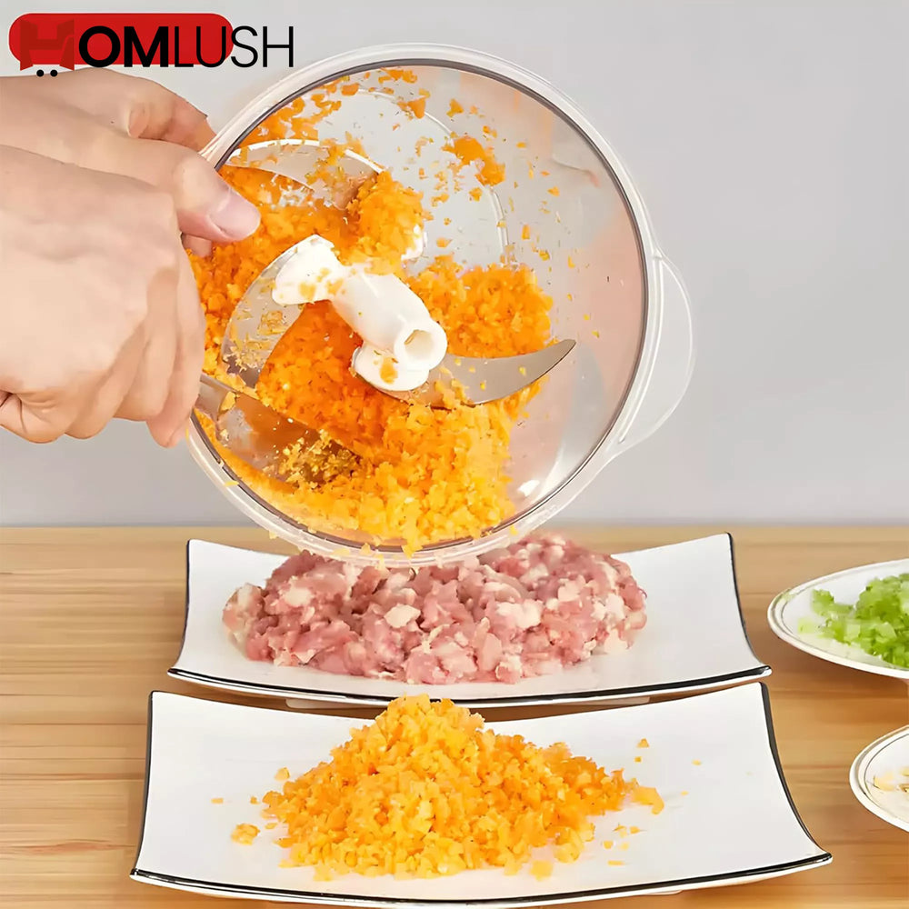 manual food processor for vegetables and fruits