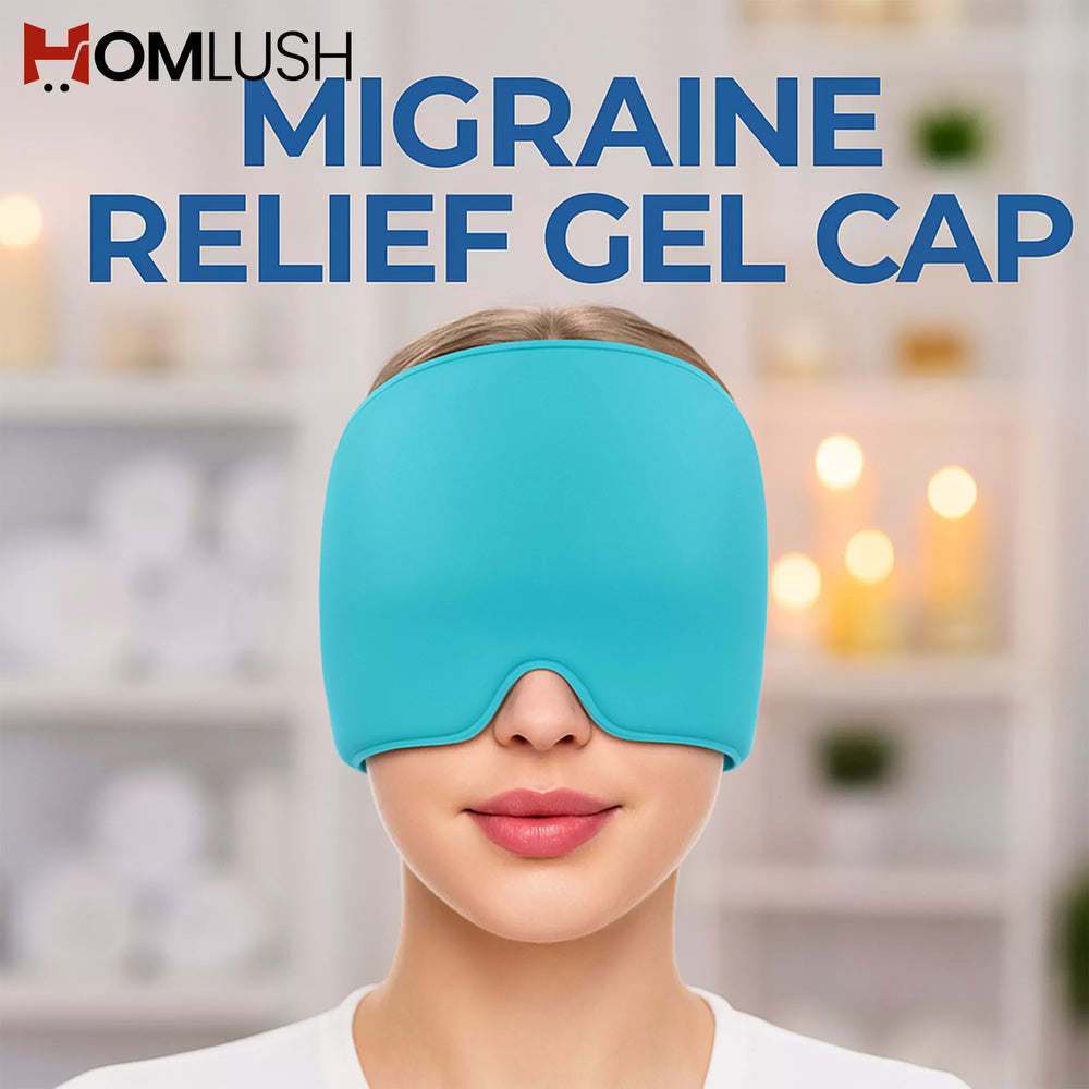Migraine Relief Gel Cap for Hot & Cold Therapy