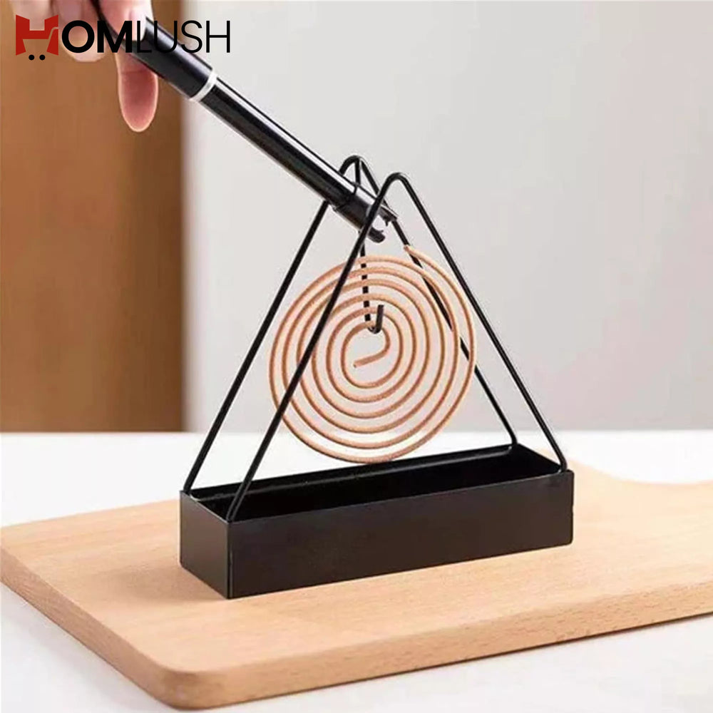 Mosquito Coil Stand with Tray Holder