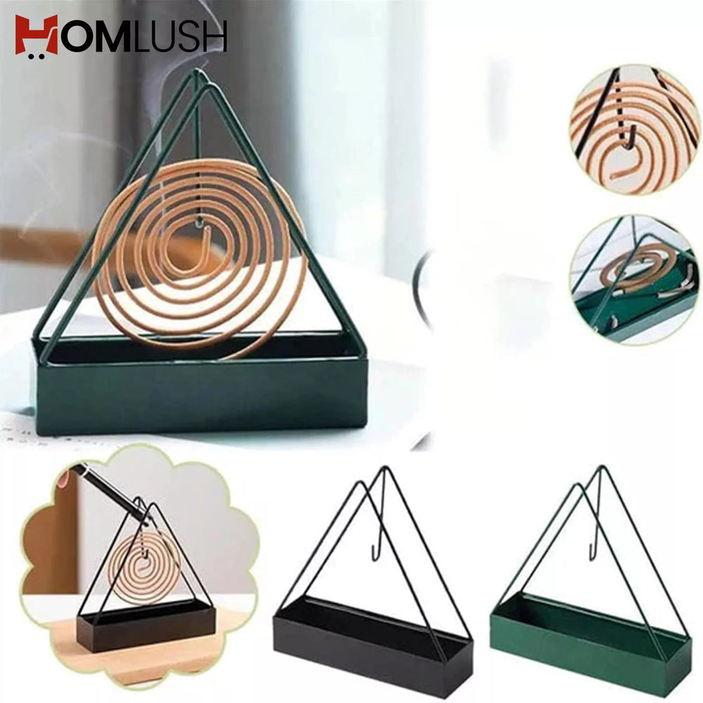 Mosquito Coil Stand with Tray Holder