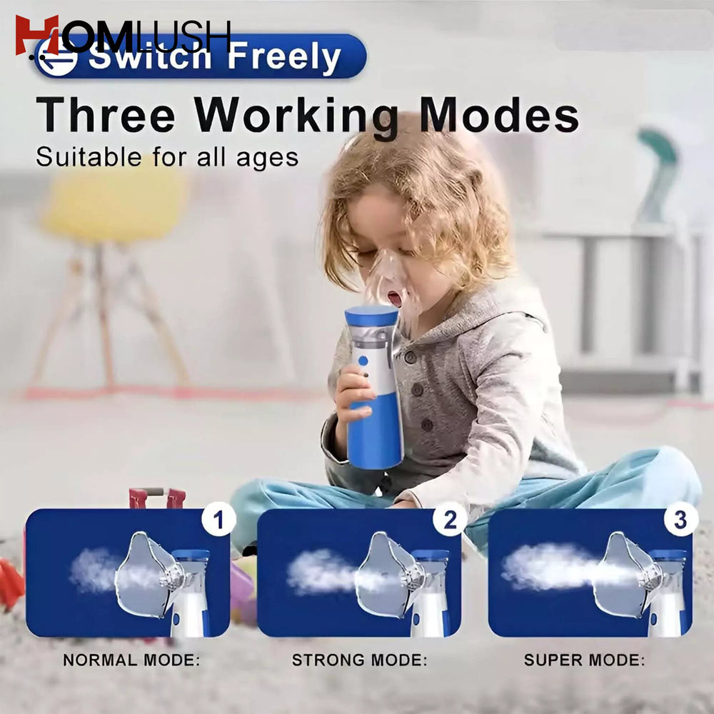 Electric handheld nebulizer for home use
