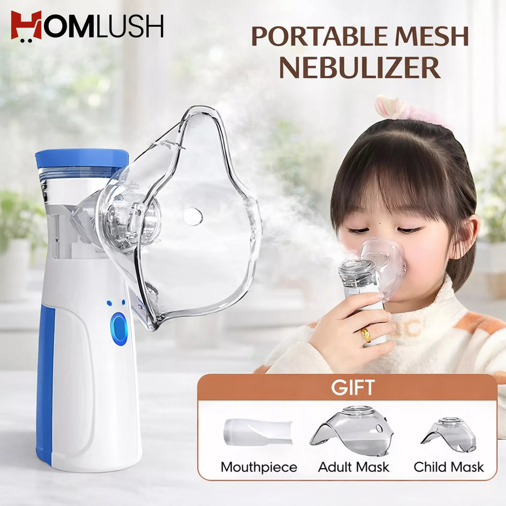 Portable Mesh Nebulizer Machine Rechargeable
