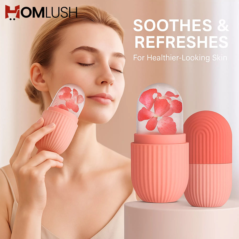 Ice therapy tool for face and eyes
