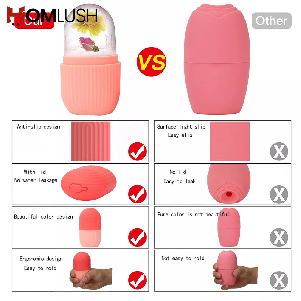 Beauty ice massager for home use