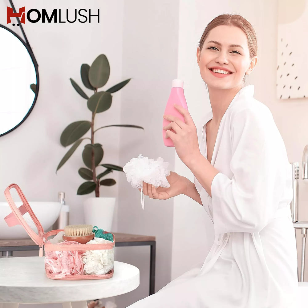 Transparent Makeup Organizer – Travel Cosmetic Bag