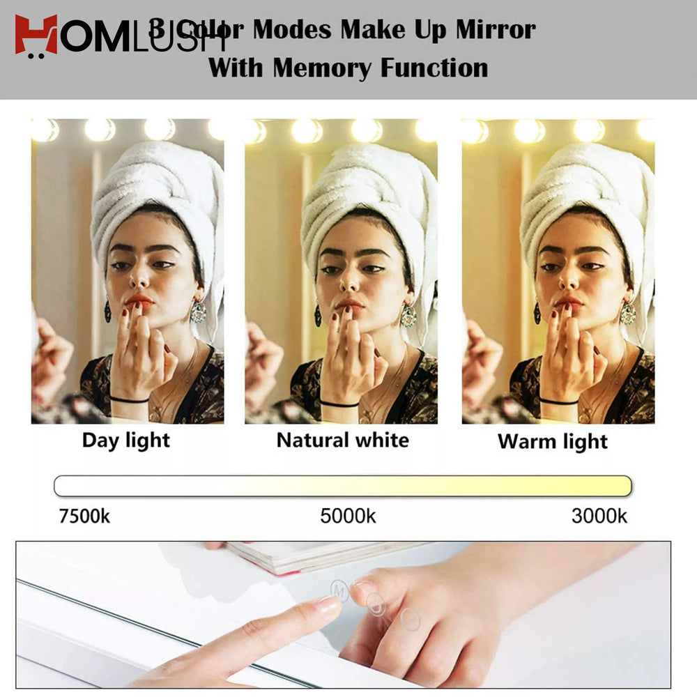 Vanity LED Mirror Lights with 3 Modes